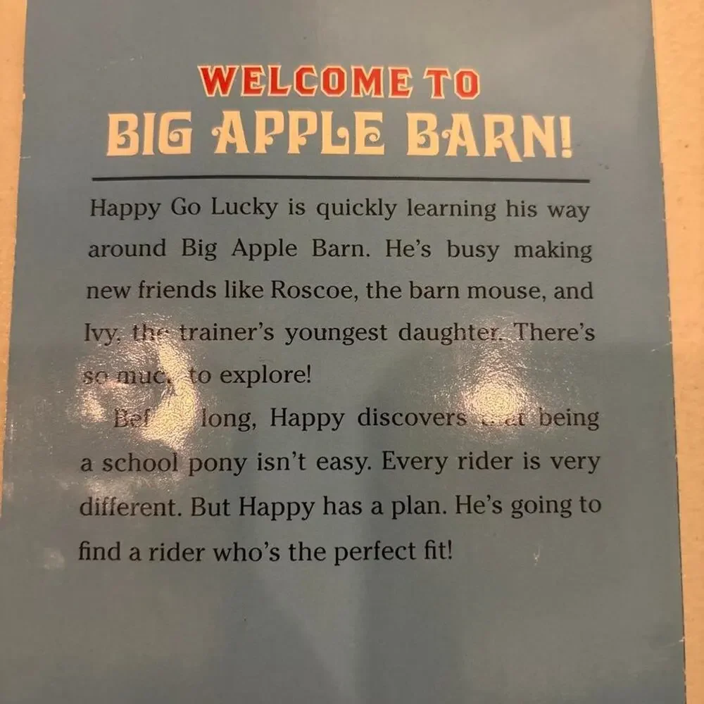 Big Apple Barn “Happys Big Plan” by Kristin Earhart
